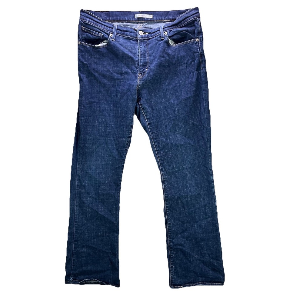 Levi's Classic Bootcut Jeans Womens 32x32 Blue Mid Rise Stretch Denim Western